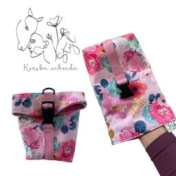 Pamlskovník květy na růžové